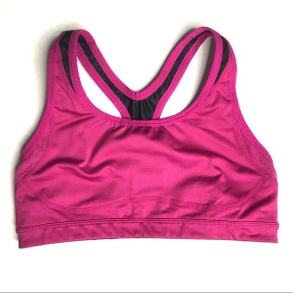 Deep pink Sports Bra - New Balance - mint condition - Picture 1 of 8